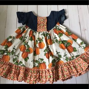 Eleanor Rose Pumpkin Patch Dress